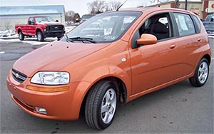 Chevrolet Aveo used parts and wrecking yard in Saratov Engels, Russia
