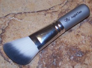 Angled face brush to apply mineral cosmetics in Saratov